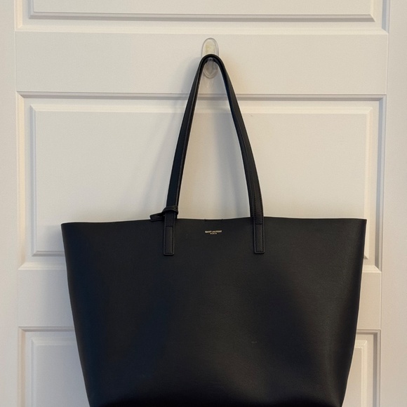 Saint Laurent black shopping tote - Picture 4 of 4
